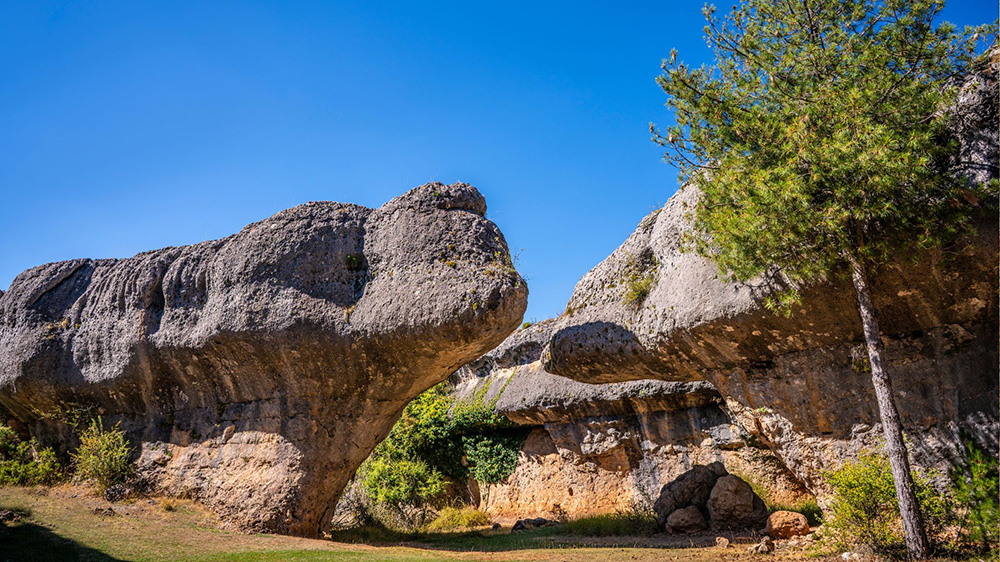 Formaciones rocosas de la Ciudad Encantada