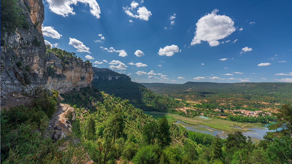 Vista de la Laguna de U&ntilde;a